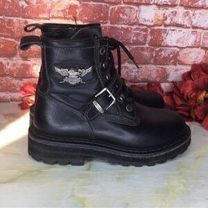 Harley-Davidson Black Apex Moto Boots